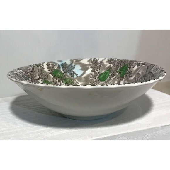 Set Of 4 Myott The Hunter Bowls Made In England 6.5" Diameter Permanent Colours - Picture 2 of 8